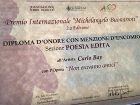 Premio Michelangelo Buonarroti 2016 - Europa Edizioni