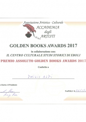 premio assoluto Golden Books Awards 2017 - Europa Edizioni
