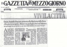 Recensione Gazzetta del Mezzogiorno - Europa Edizioni