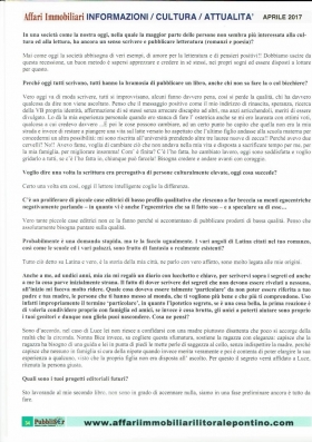 intervista su Affari immobiliari - Europa Edizioni