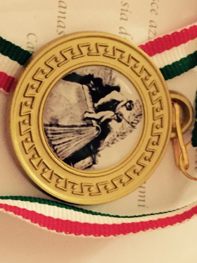 medaglia Premio letterario città di Sarzana - Europa Edizioni