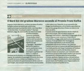 pagina culturale del Piccolo di Trieste - Europa Edizioni