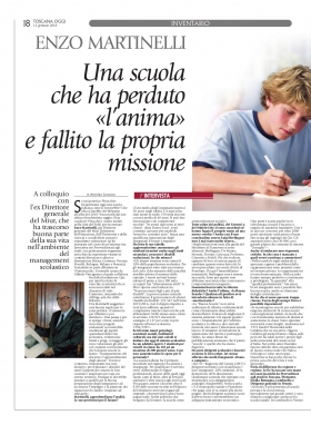 Toscana Oggi intervista il dottor ENZO MARTINELLI - Europa Edizioni