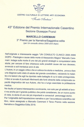 Premio Casentino foto 2 - Europa Edizioni
