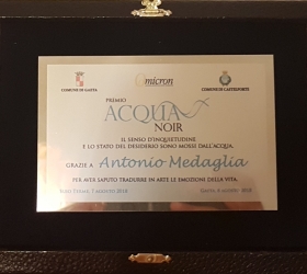 premio Acquanoir Antonio Medaglia - Europa Edizioni