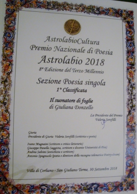 Premio Astrolabio - Europa Edizioni