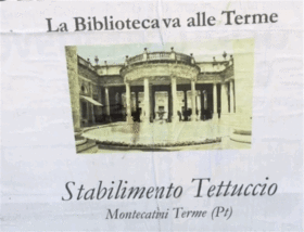 poesie presentate al Tettuccio di Montecatini Terme con Biblioterme - Europa Edizioni