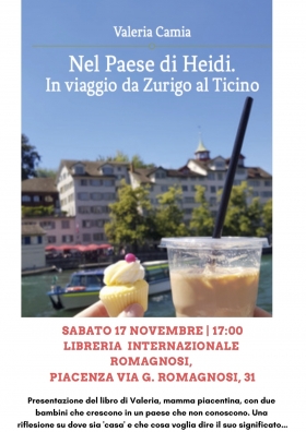 presentazione alla Libreria Internazionale Romagnosi di Piacenza - Europa Edizioni