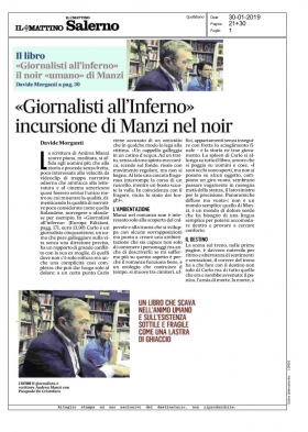 articolo uscito sul Mattino dedicato al libro "Giornalisti all'inferno" - Europa Edizioni