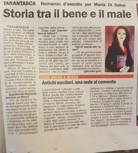 Recensione su  Il Corriere di Saluzzo - Europa Edizioni