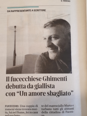 articolo uscito sul Tirreno, con la cronaca di Pontedera ed Empoli - Europa Edizioni