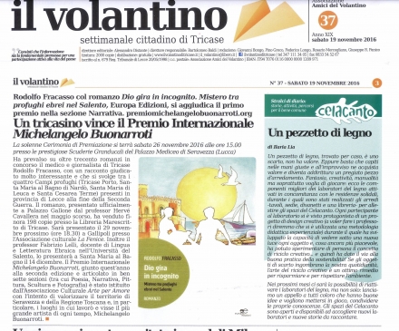 Articolo "Il volantino" - Europa Edizioni